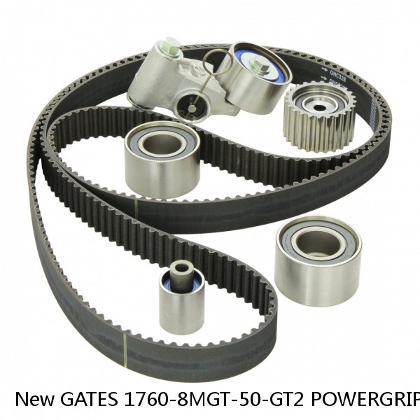 New GATES 1760-8MGT-50-GT2 POWERGRIP TIMING BELT 8MM PITCH - Ships FREE (BE103)