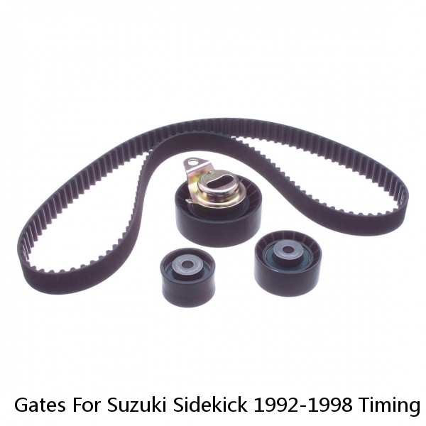 Gates For Suzuki Sidekick 1992-1998 Timing Belt Component Kit PowerGrip Premium