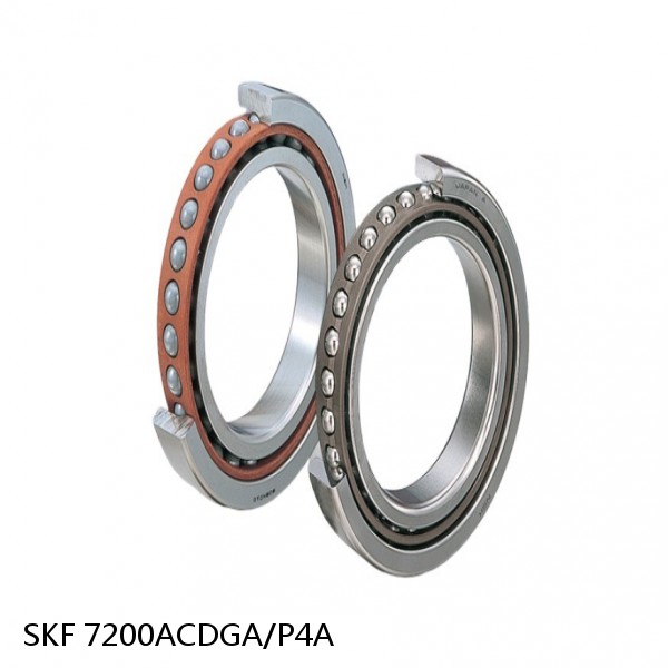 7200ACDGA/P4A SKF Super Precision,Super Precision Bearings,Super Precision Angular Contact,7200 Series,25 Degree Contact Angle #1 small image