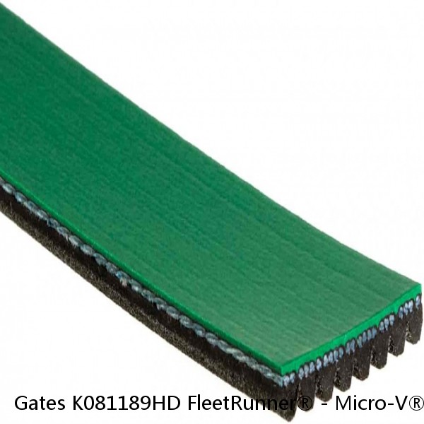 Gates K081189HD FleetRunner® - Micro-V® Belts #1 small image