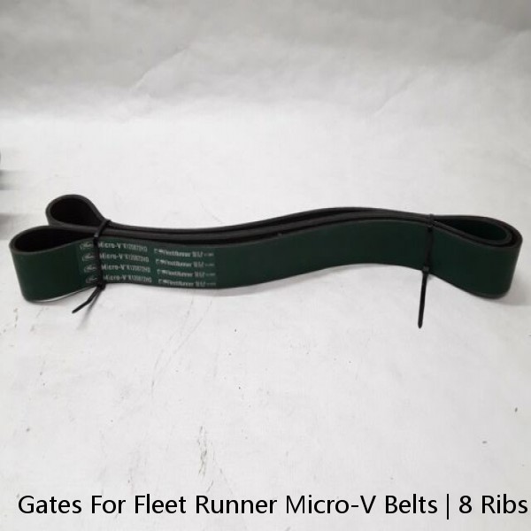 Gates For Fleet Runner Micro-V Belts | 8 Ribs | 51.41in Length #1 small image
