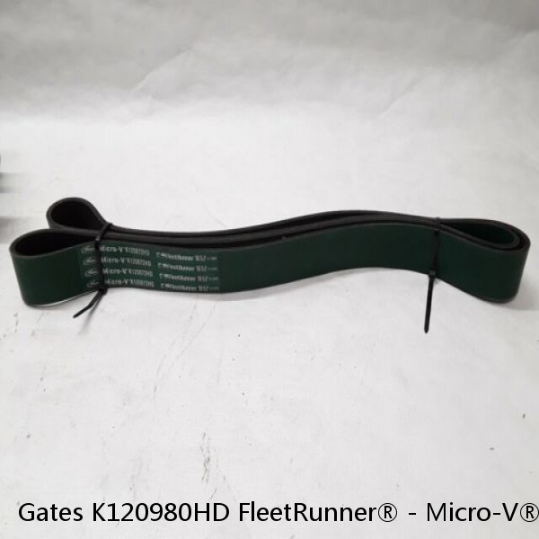 Gates K120980HD FleetRunner® - Micro-V® Belts #1 small image