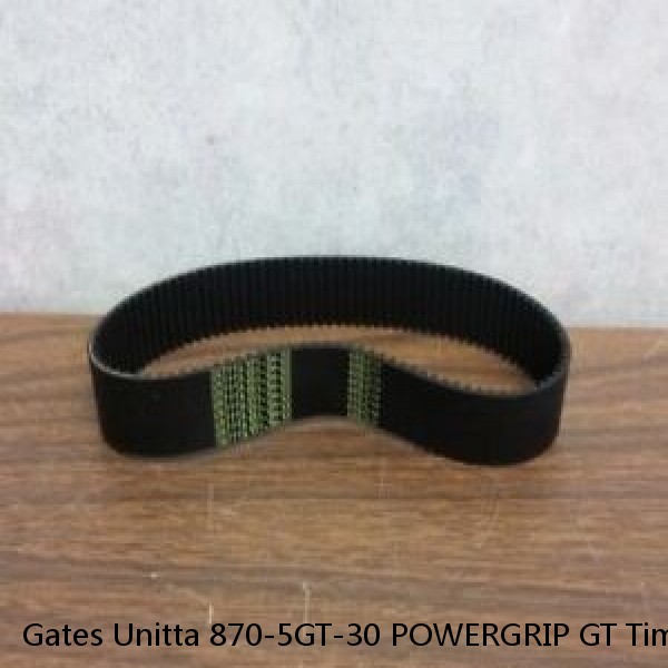 Gates Unitta 870-5GT-30 POWERGRIP GT Timing Belt 870mm L* 30mm W