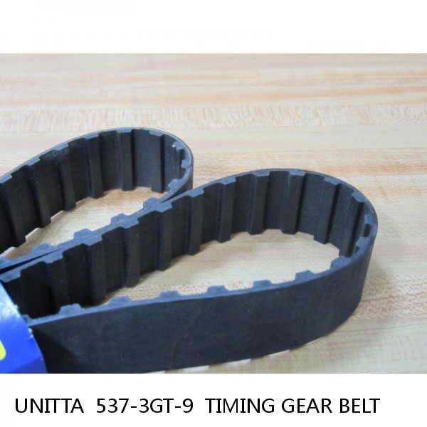 UNITTA  537-3GT-9  TIMING GEAR BELT #1 small image
