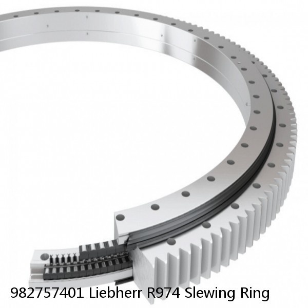 982757401 Liebherr R974 Slewing Ring #1 image