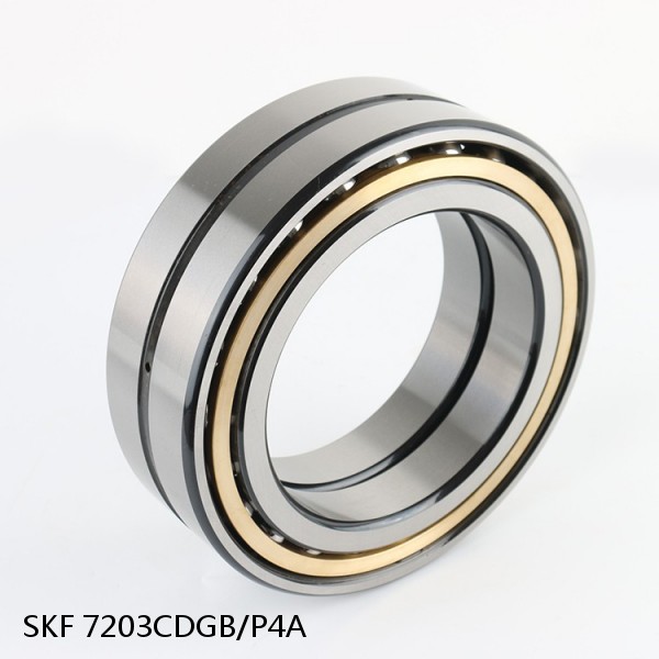 7203CDGB/P4A SKF Super Precision,Super Precision Bearings,Super Precision Angular Contact,7200 Series,15 Degree Contact Angle #1 image