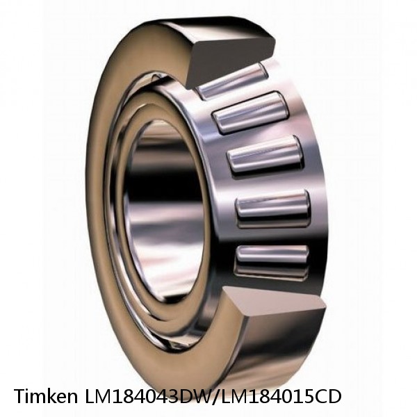 LM184043DW/LM184015CD Timken Tapered Roller Bearing #1 image