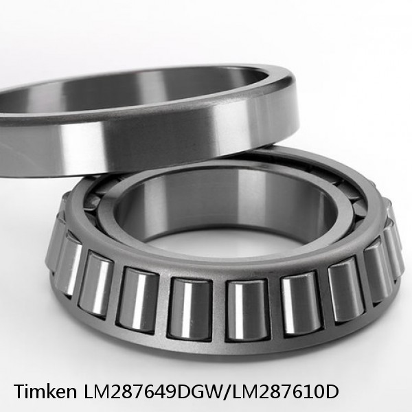 LM287649DGW/LM287610D Timken Tapered Roller Bearing #1 image