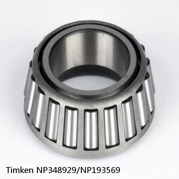 NP348929/NP193569 Timken Tapered Roller Bearing #1 image