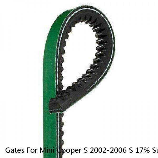 Gates For Mini Cooper S 2002-2006 S 17% Super Charger Pulley Fleetrunner Belt #1 image