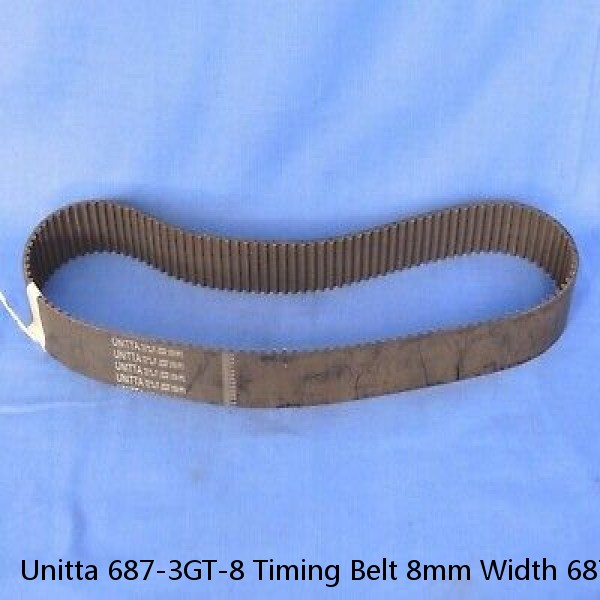 Unitta 687-3GT-8 Timing Belt 8mm Width 687-3GT TEL 023-001280-1 B2023-001280-1 #1 image