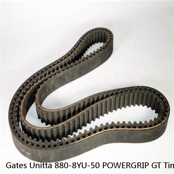 Gates Unitta 880-8YU-50 POWERGRIP GT Timing Belt 880mm L* 50mm W #1 image
