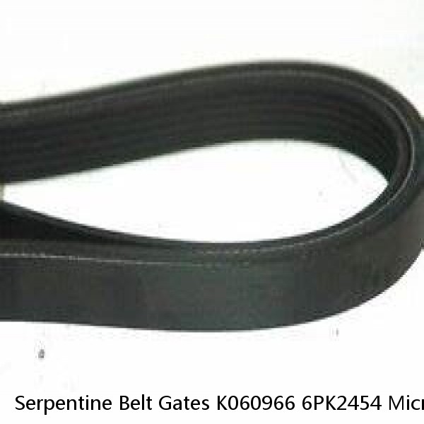 Serpentine Belt Gates K060966 6PK2454 Micro-V AT #1 image